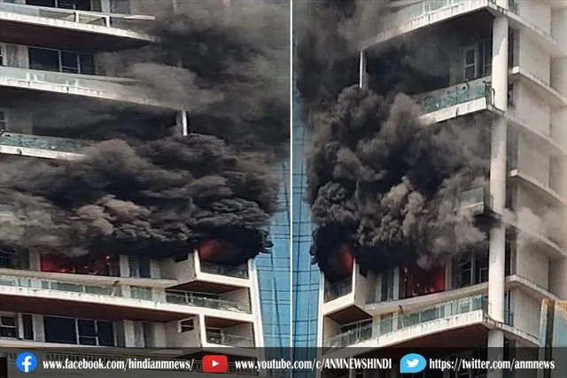 मुंबई: 60 मंजिला इमारत में लगी भयानक आग