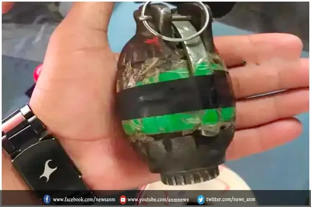 एयरपोर्ट पर जवान के बैग से ग्रेनेड बरामद