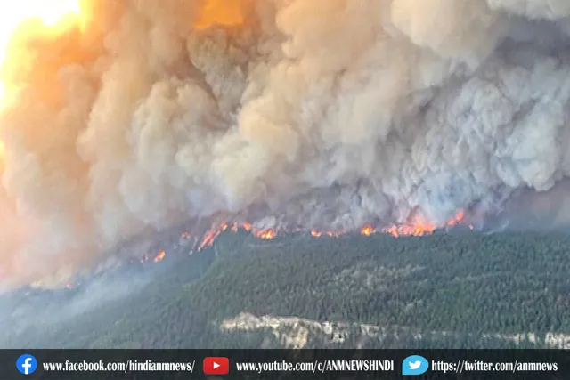 कनाडा में ब्रिटिश कोलंबिया में गर्मी की लहर के बाद जंगल की आग, गांव तबाह