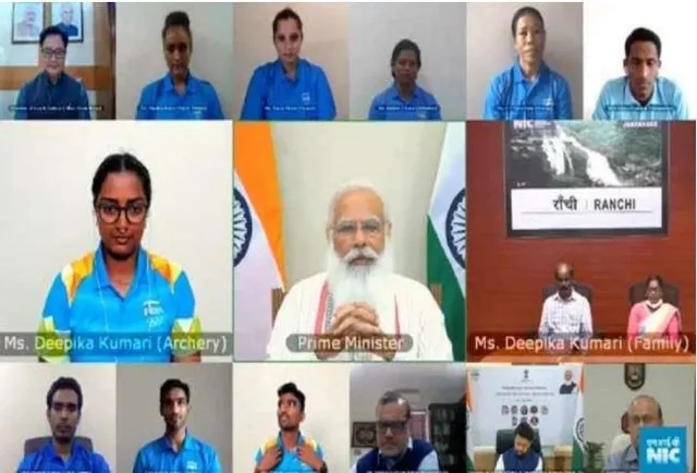 प्रधानमंत्री मोदी का ओलंपिक जा रहे खिलाड़ियों को दिया मंत्र