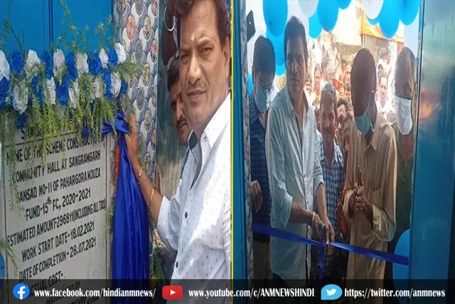 सामुदायिक भवन का उद्घाटन, बाराबनी निभा रहे है वादा