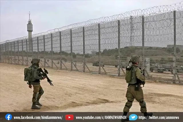 इजरायल ने गाजा की ओर बनाई लंबी हाइटेक दीवार
