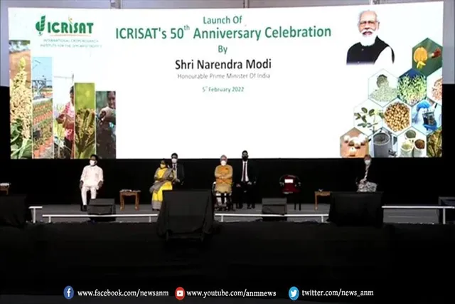 ICRISAT के कार्यक्रम में मोदी का संबोधन