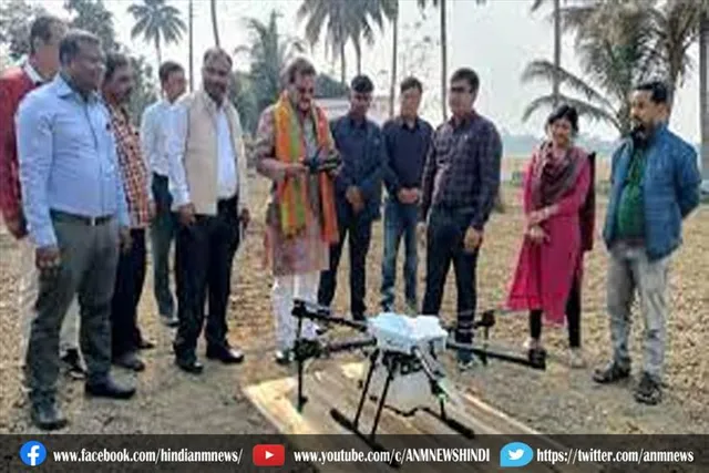 त्रिपुरा में एग्री ड्रोन तकनीक का शुभारंभ