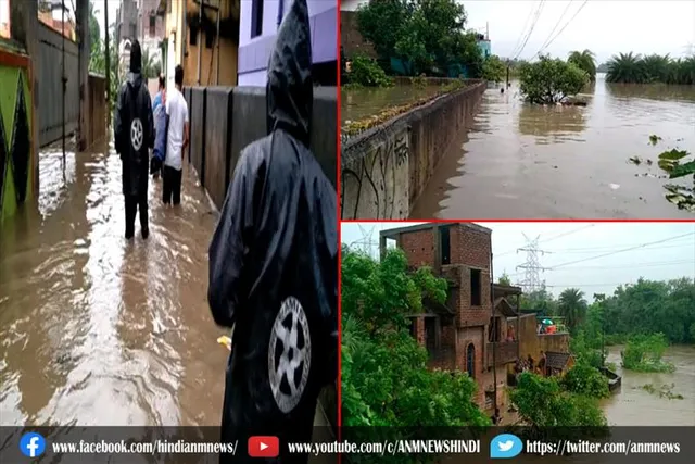 लगातार बारिश से अंडाल पानी-पानी