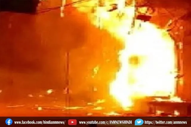 बारामुला जिले में शेरवानी हॉल के अंदर भीषण आग