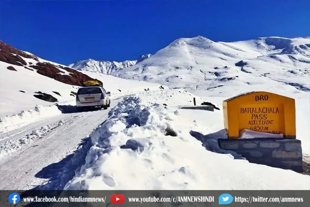 हिमाचल में हल्की बारिश-बर्फबारी