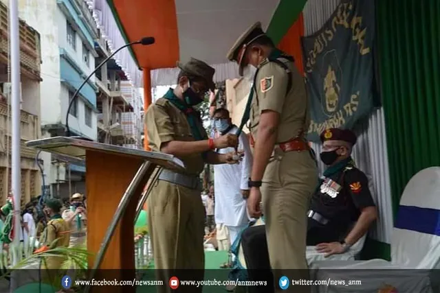 बंगाल के बॉय स्काउट्स में स्वतंत्रता दिवस कार्यक्रम