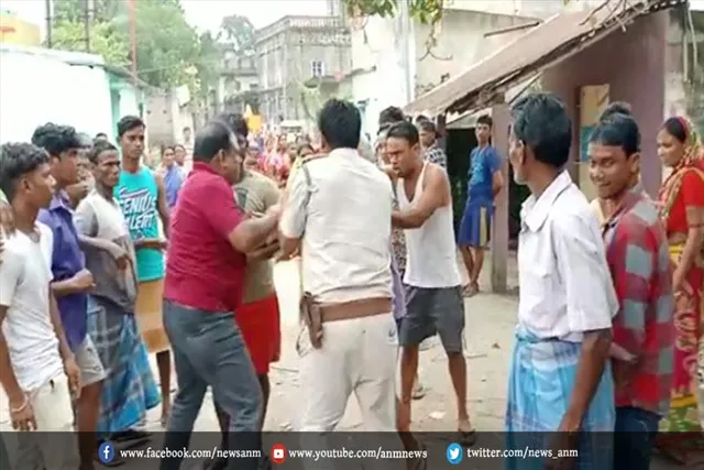 पानी के मुद्दे पर धरना, पंचायत के उप प्रधान के साथ हाथापाई