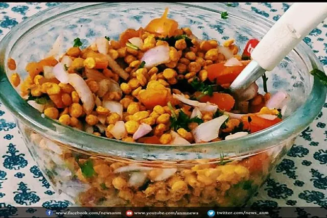 जानिए चने दाल चाट बनाने