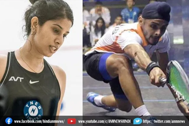 स्क्वैश में जोशना और संधू की जोड़ी जीती