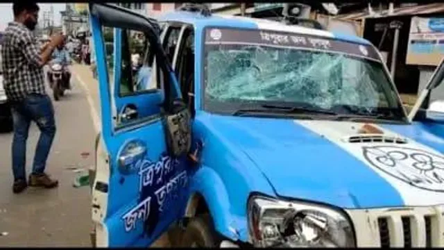 त्रिपुरा में तृणमूल सांसद सुष्मिता देव और अन्य नेताओं पर हमला