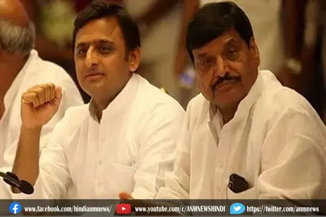 चाचा शिवपाल से मिलने उनके घर पहुंचे अखिलेश यादव