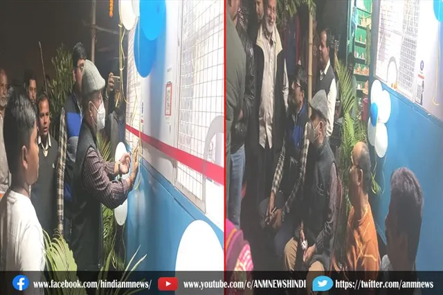 एसबीएसटीसी के एक कंप्यूटरीकृत टिकट काउंटर का उद्घाटन