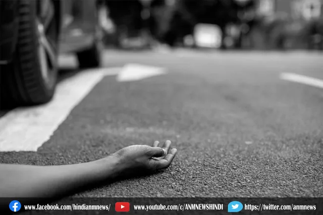 लॉरी की चपेट में आने से एक व्यक्ति की मौत