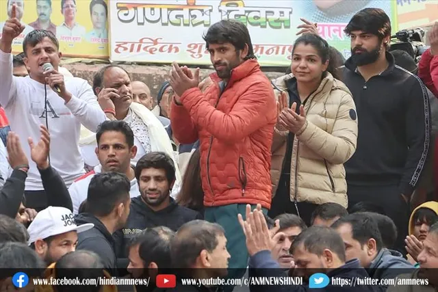 पहलवानों ने कहा,जब तक कार्रवाई नहीं होगी, तब तक धरना जारी रहेगा