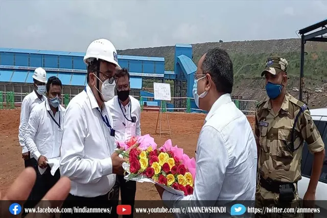 कोल इंडिया के चेयरमैन ईसीएल के विभिन्न क्षेत्रों का दौरा किया