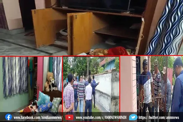 घर का ताला तोड़ लाखों रुपये की गहने समेत नगदी की चोरी