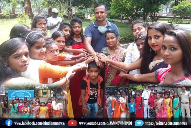 आईएमए की बहनो ने सैकड़ो भाइयो के कलाई पर बंधी राखी