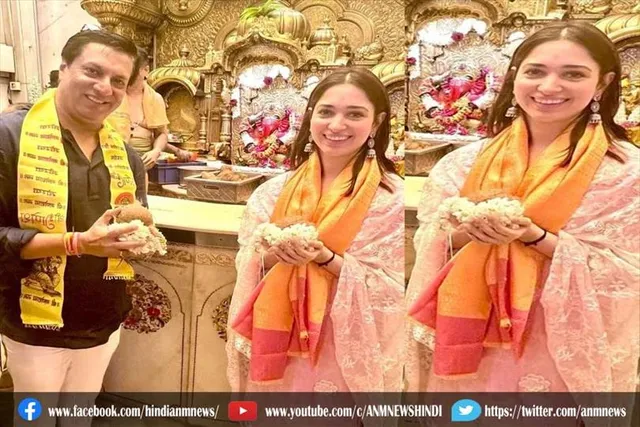 मधुर भंडारकर के साथ सिद्धिविनायक मंदिर पहुंचे तमन्ना भाटिया