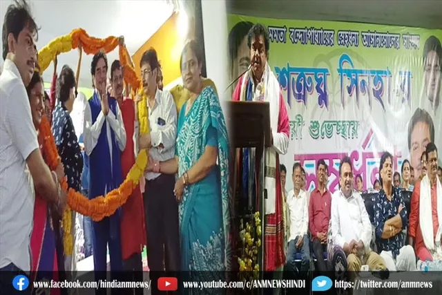 सालानपुर पहुँचे सांसद शत्रुघ्न सिन्हा, हुआ भब्य स्वागत