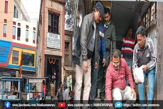 प्रशासक सदस्य चंद्र शेखर कुंडू ने पिंक टॉयलेट बनाने का किया शिलान्यास