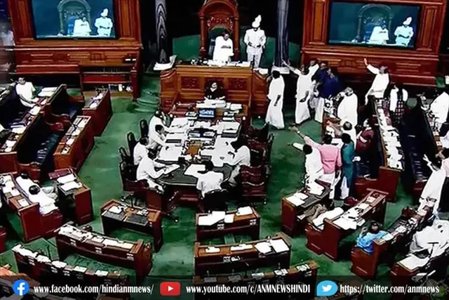 लोकसभा और राज्यसभा की कार्यवाही स्थगित