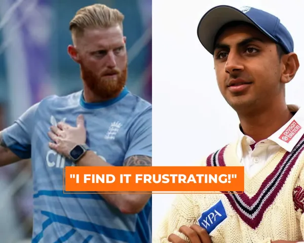Ben Stokes and Shoaib Bashir (File Photo: X)