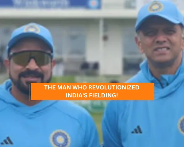 Fielding Coach T Dilip with Head Coach Rahul Dravid (File Photo, Twitter) 