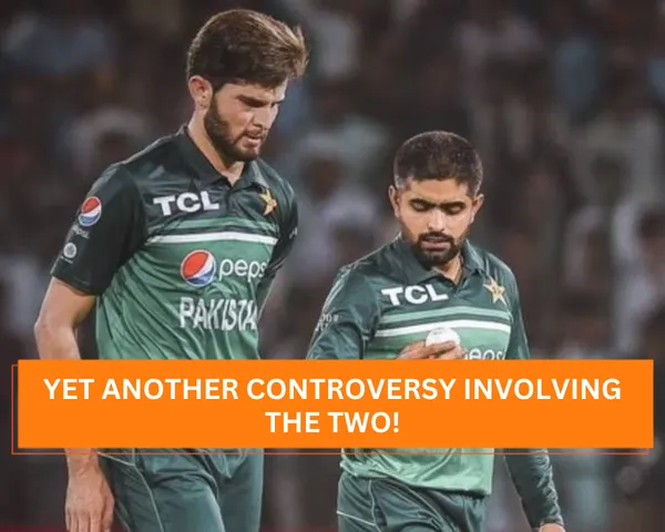 Babar Azam and Shaheen Afridi (File Photo: X)