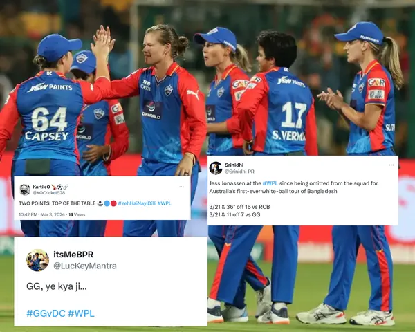 Delhi Capitals vs Gujart Giants (File Photo: X) 