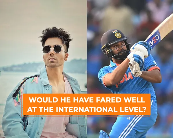 Harrdy Sandhu and Rohit Sharma (File Photo, Twitter)