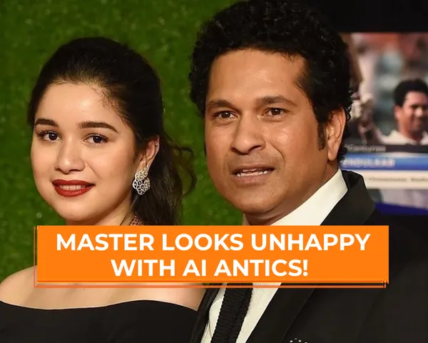 Sara Tendulkar and Sachin Tendulkar (File Photo: X) 