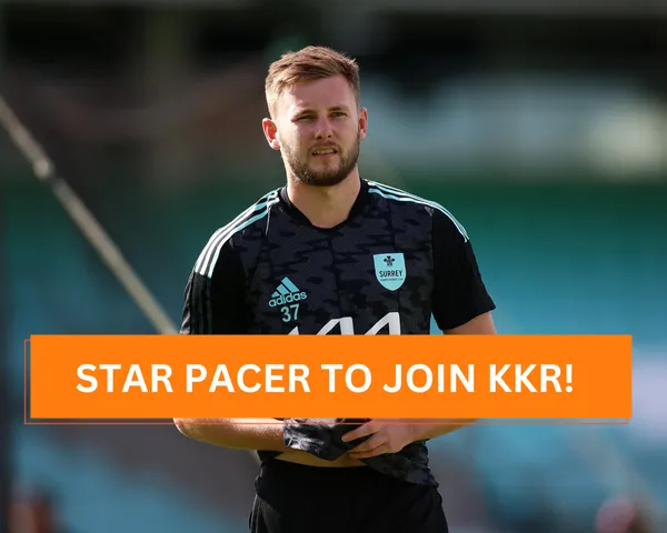 Gus Atkinson to be unavailable for KKR in IPL 2024 (File Photo: X)