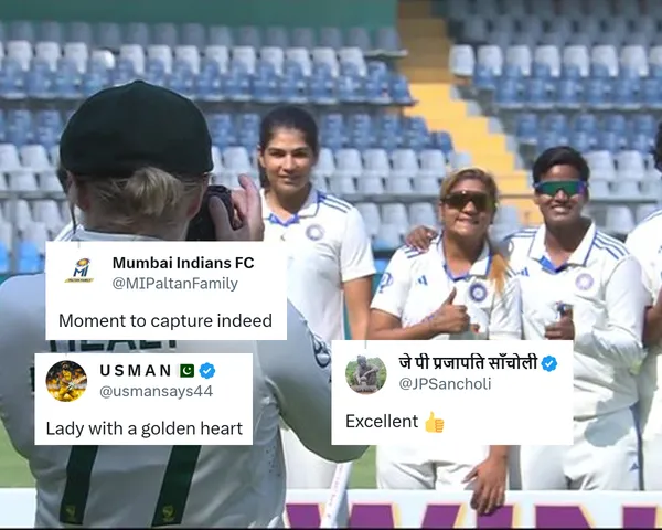 Alyssa Healy capturing Team India's celebrations (File Photo: Twitter) 