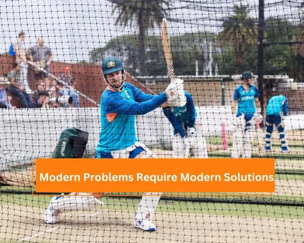 Mitchell Marsh during nets