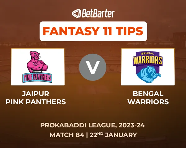 JAI vs BEN Dream11 