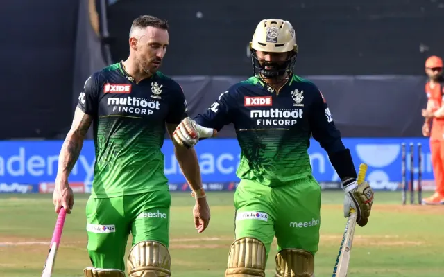 Faf du Plessis-Dinesh Karthik
