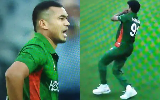 Taskin Ahmed was not happy by dropping Rohit Sharma