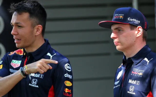 Alex Albon-Max Verstappen
