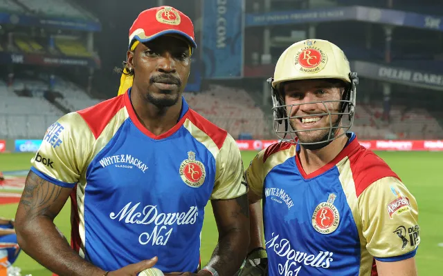 Chris Gayle, AB de Villiers