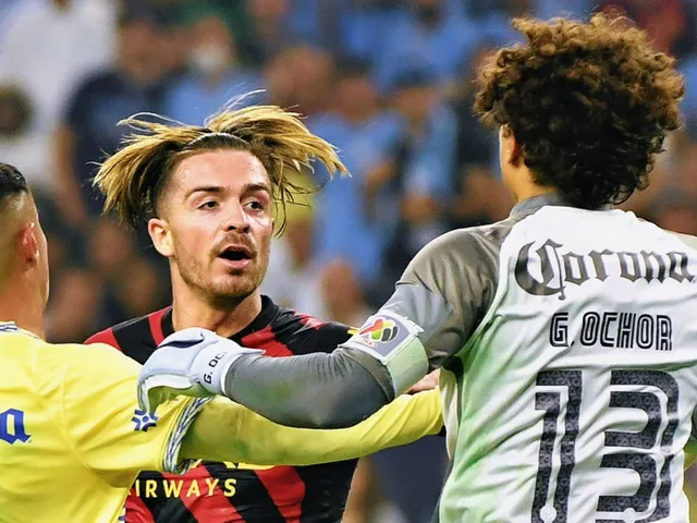 Jack Grealish, Guillermo Ochoa fight take center stage in Manchester City vs Club America game