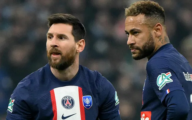 Lionel Messi and Neymar