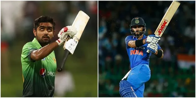 Virat Kohli and Babar Azam