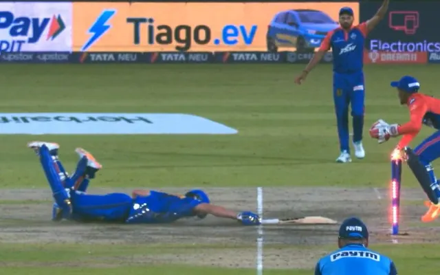 Delhi Capitals vs Mumbai Indians in Indian Premier League