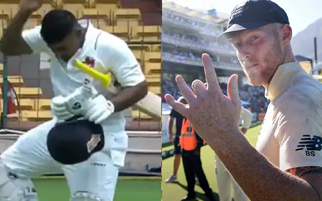 Sarfaraz Khan-Ben Stokes