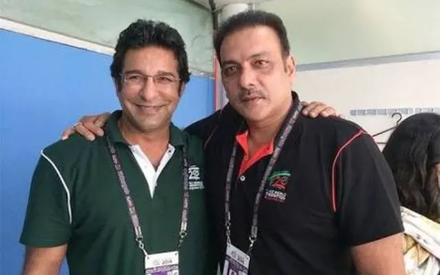 Wasim Akram, Ravi Shastri