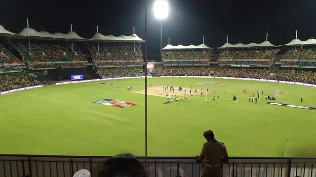 Cricket at stadium