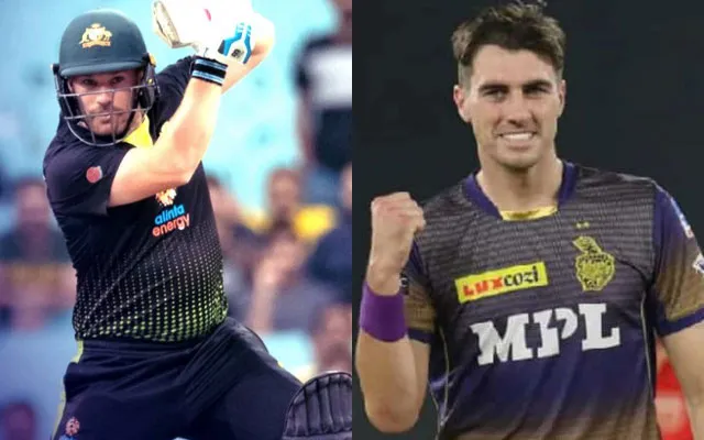 Aaron Finch Pat Cummins