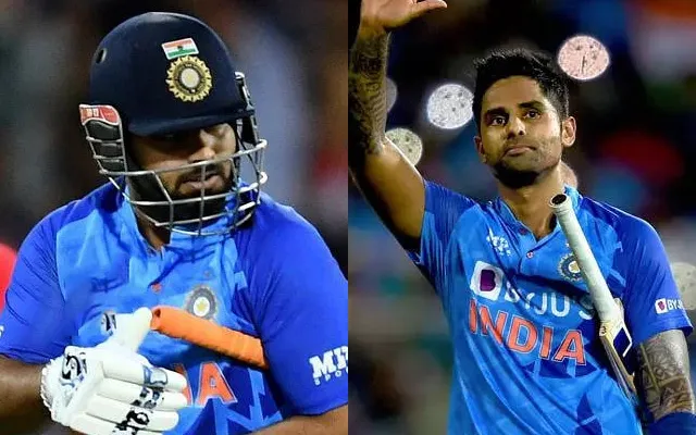 Rishabh Pant and Suryakumar Yadav